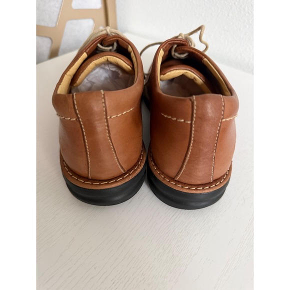 Sandro Moscoloni Vineyard Tan Leather Oxfords Mens 8D Anatomic Gel Brazil 4048 main image 8